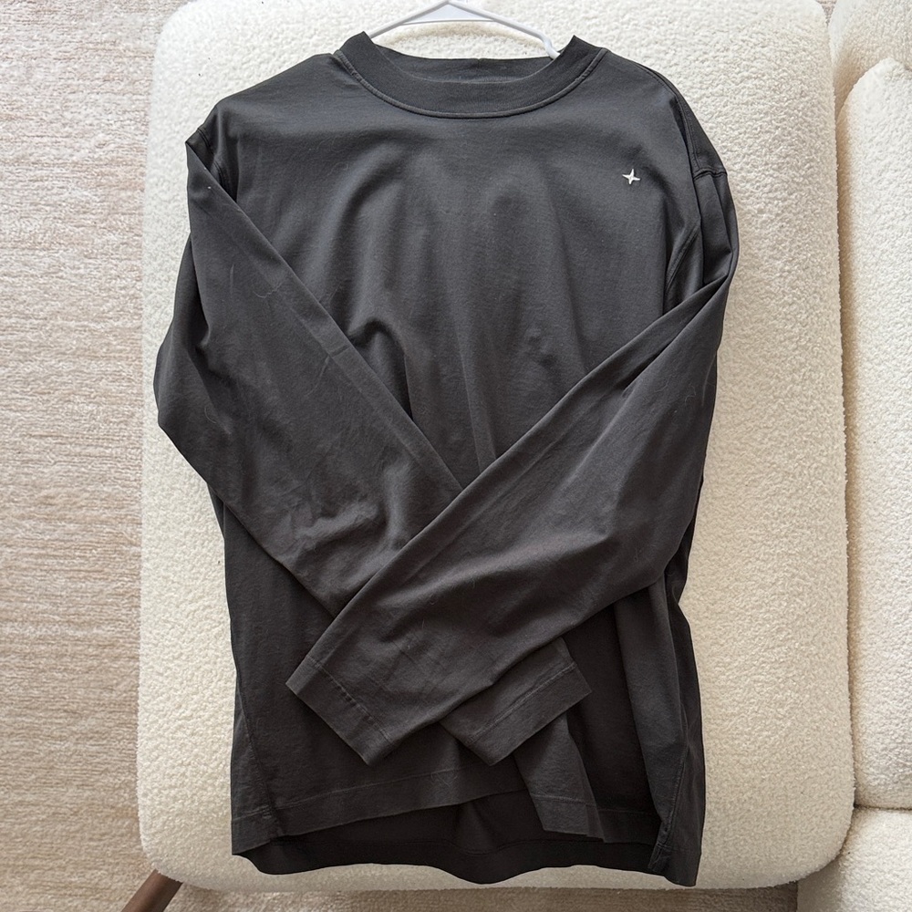 Stone Island Dark Gray Long Sleeve Shirt